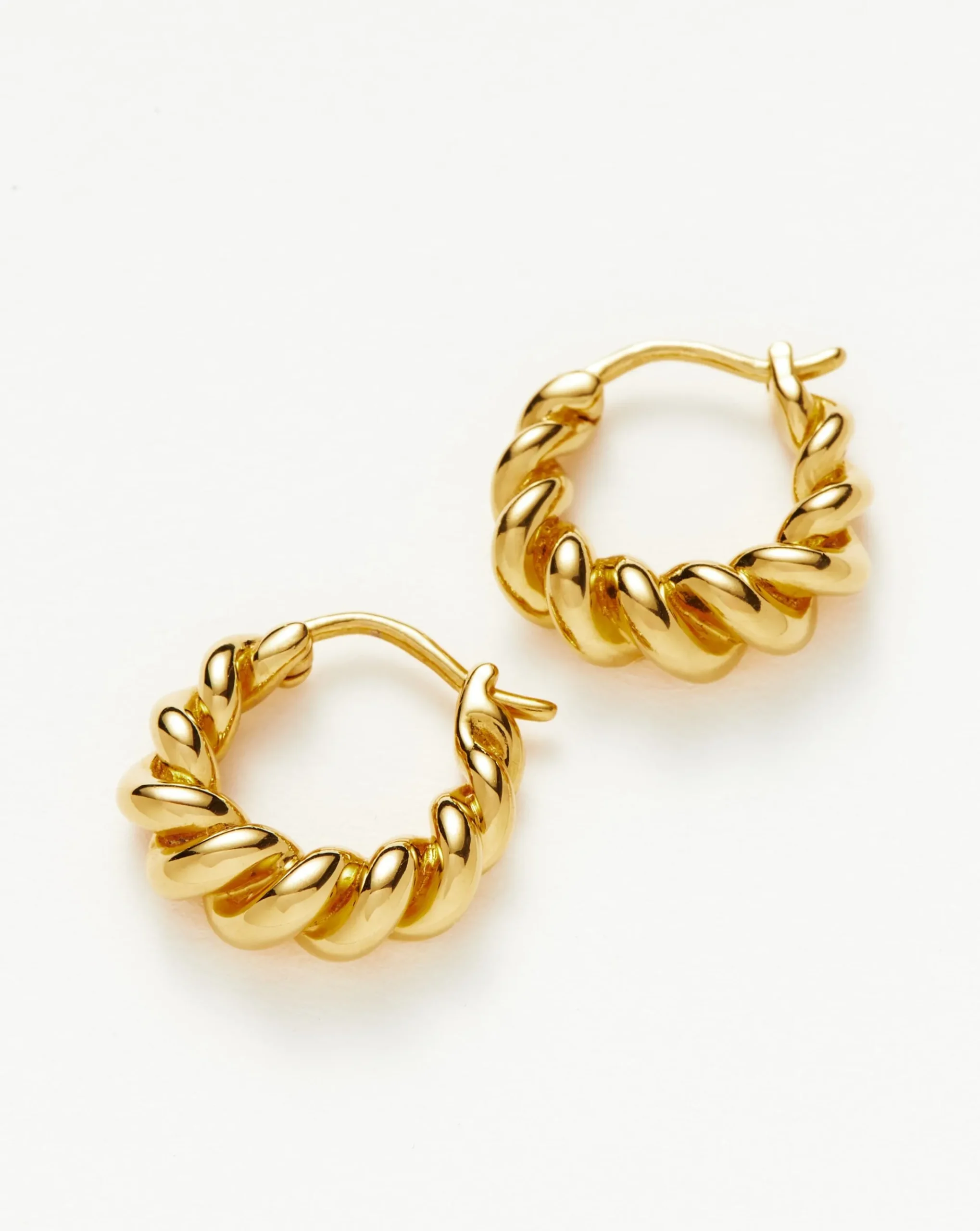 Small Tidal Hoop Earrings