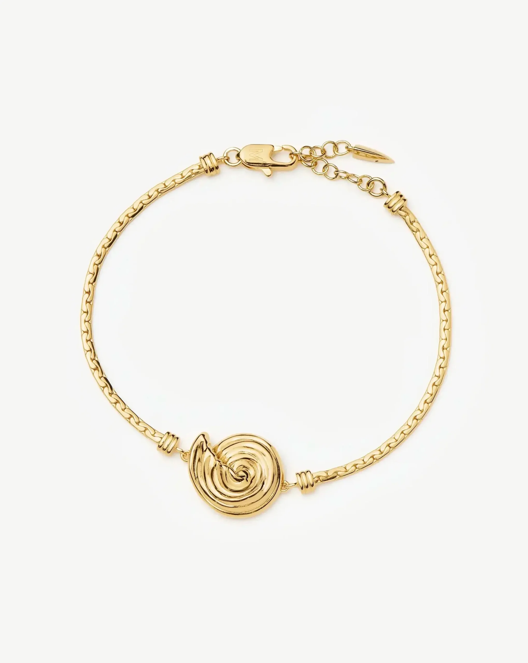Spiral Cobra Chain Bracelet