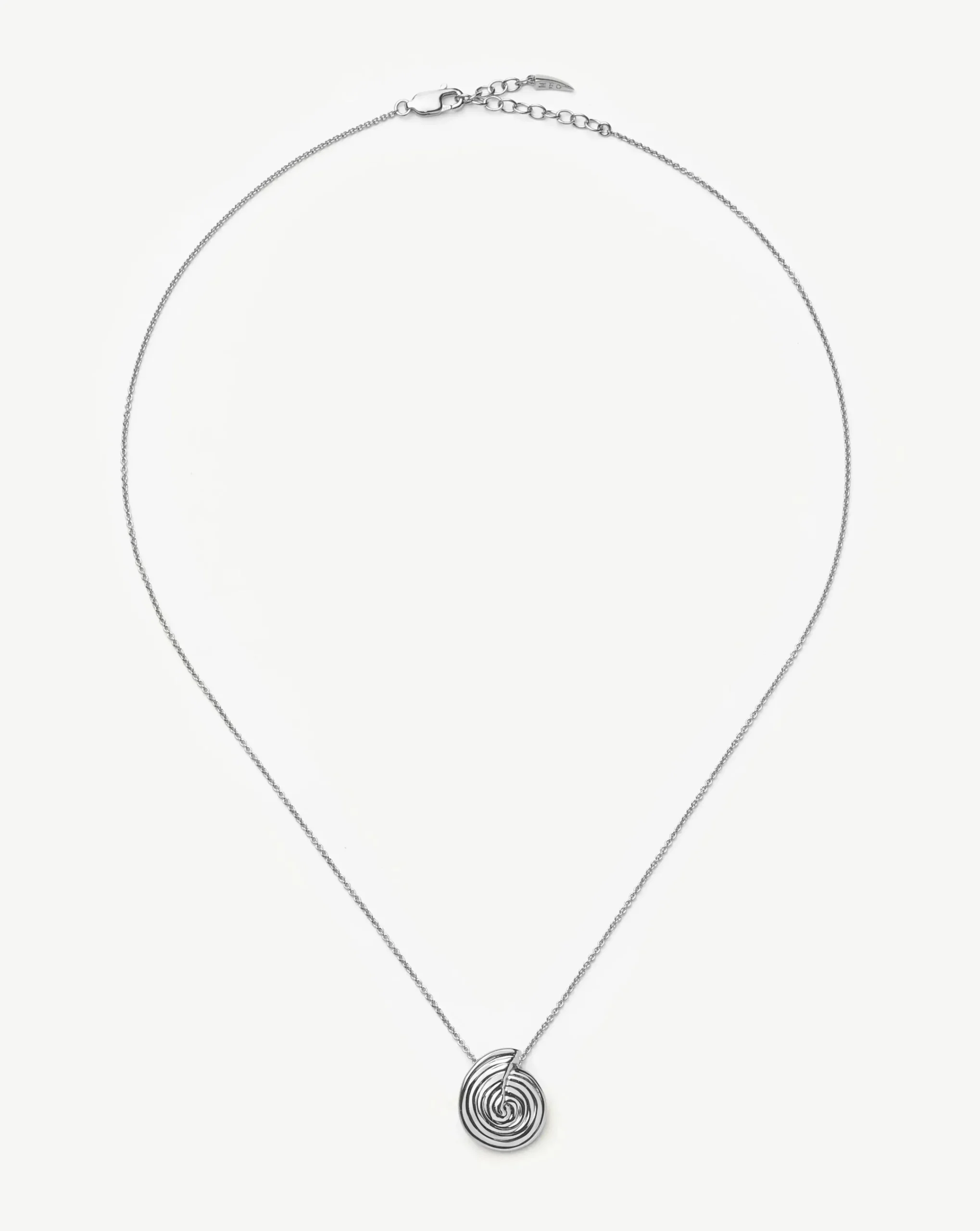 Spiral Mini Pendant Necklace